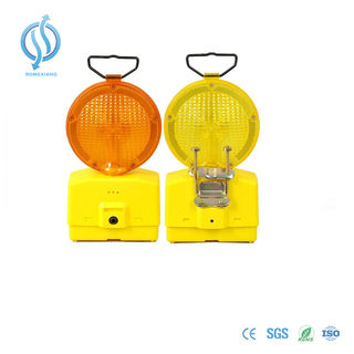 ضوء تحذير سلامة المرور باللون الكهرماني والأصفر ضمن بطارية 6V 4r25